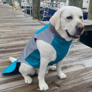 NWT $45 BAYDOG GLACIER BAY WINTER FALL DOG COAT JACKET VEST GREEN Gray XS